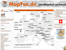 Tablet Screenshot of mapfox.de
